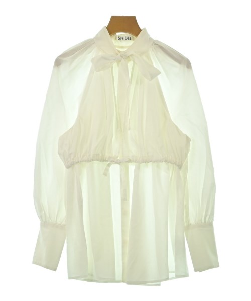 SNIDEL(スナイデル)カジュアルシャツ 白 サイズ:F/2200660212227