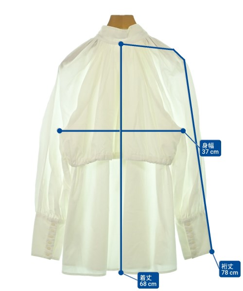 SNIDEL（スナイデル）カジュアルシャツ 白 サイズ:F レディース/2200660212227