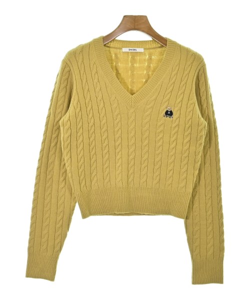 SNIDEL(スナイデル)ニット・セーター 黄 サイズ:F/2200664059057