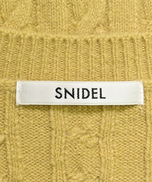 SNIDEL（スナイデル）ニット・セーター 黄 サイズ:F レディース/2200664059057