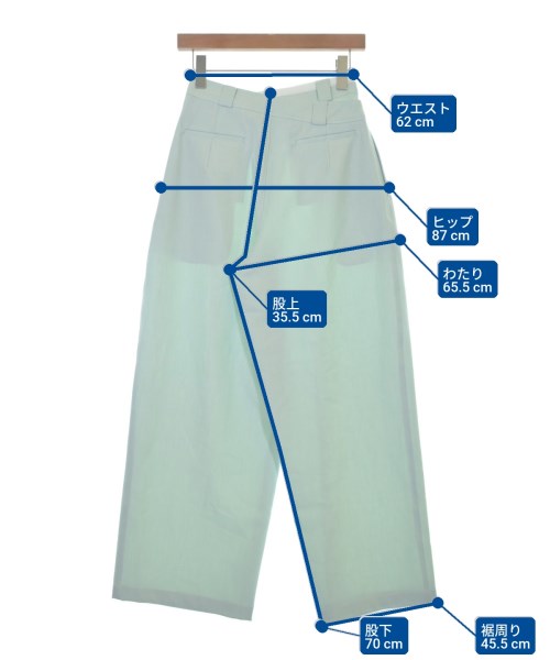 SNIDEL（スナイデル）スラックス 緑 サイズ:0(S位) レディース/2200664059194