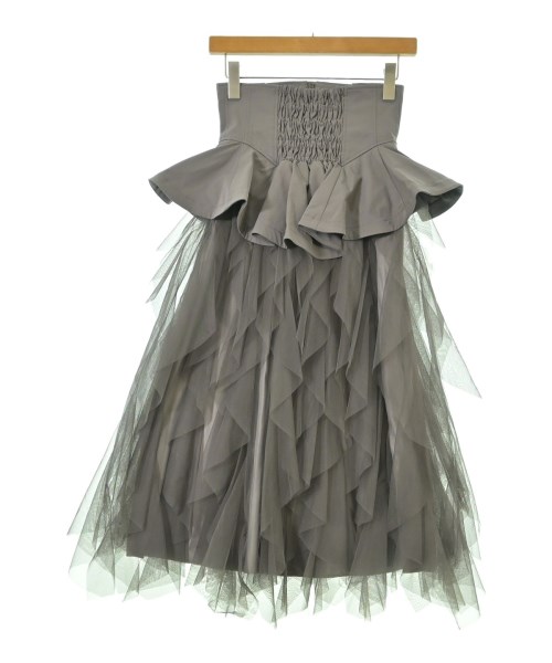 SNIDEL（スナイデル）ロング・マキシ丈スカート グレー サイズ:0(S位) レディース/2200664068059