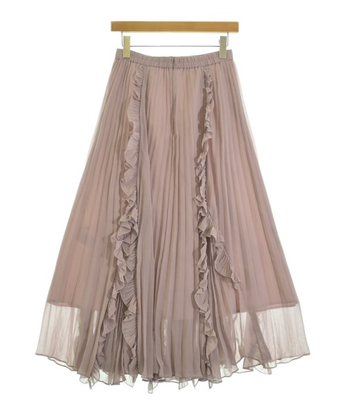 SNIDEL（スナイデル）ロング・マキシ丈スカート ピンク サイズ:1(M位) レディース/2200664566036