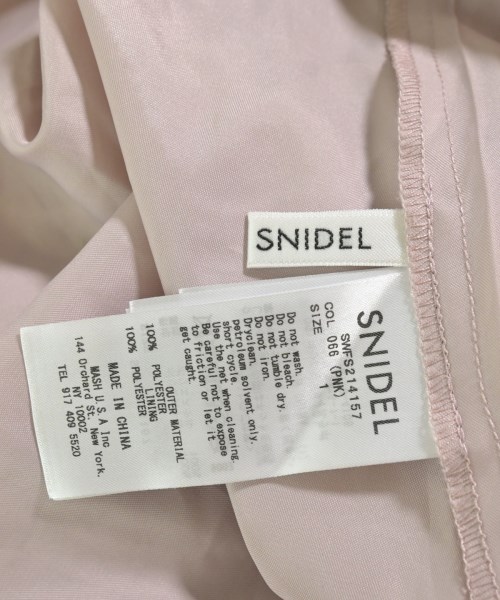 SNIDEL（スナイデル）ロング・マキシ丈スカート ピンク サイズ:1(M位) レディース/2200664566036
