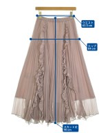 SNIDEL（スナイデル）ロング・マキシ丈スカート ピンク サイズ:1(M位) レディース/2200664566036