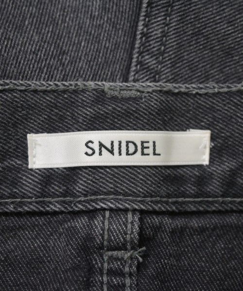 SNIDEL（スナイデル）デニムパンツ 黒 サイズ:0(S位) レディース/2200664672034
