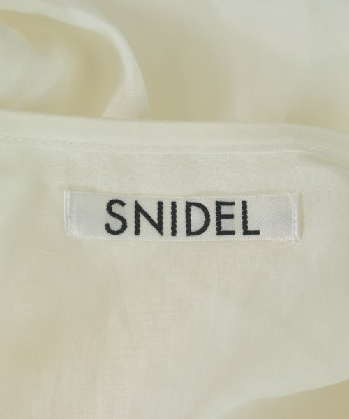 SNIDEL（スナイデル）ワンピース 白 サイズ:1(M位) レディース/2200664219246