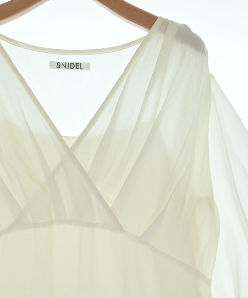 SNIDEL（スナイデル）ワンピース 白 サイズ:1(M位) レディース/2200664219246