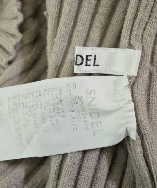 SNIDEL（スナイデル）ワンピース ベージュ サイズ:ONE レディース/2200662908104