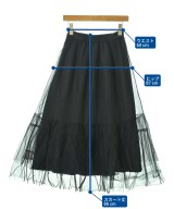 SNIDEL（スナイデル）ロング・マキシ丈スカート 黒 サイズ:0(S位) レディース/2200665579059
