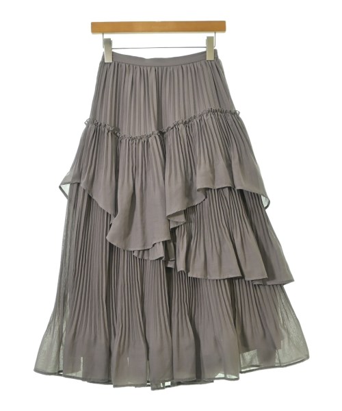 SNIDEL(スナイデル)ロング・マキシ丈スカート 紫 サイズ:0(S位)/2200662223023