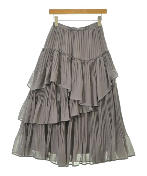 SNIDEL（スナイデル）ロング・マキシ丈スカート 紫 サイズ:0(S位) レディース/2200662223023