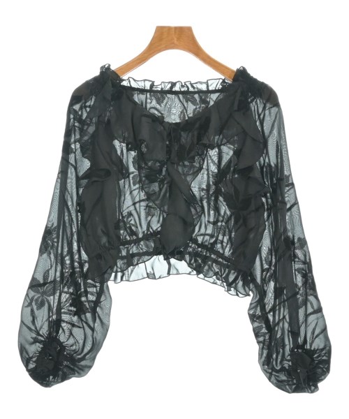 SNIDEL(スナイデル)ブラウス 黒 サイズ:ONE/2200662223030