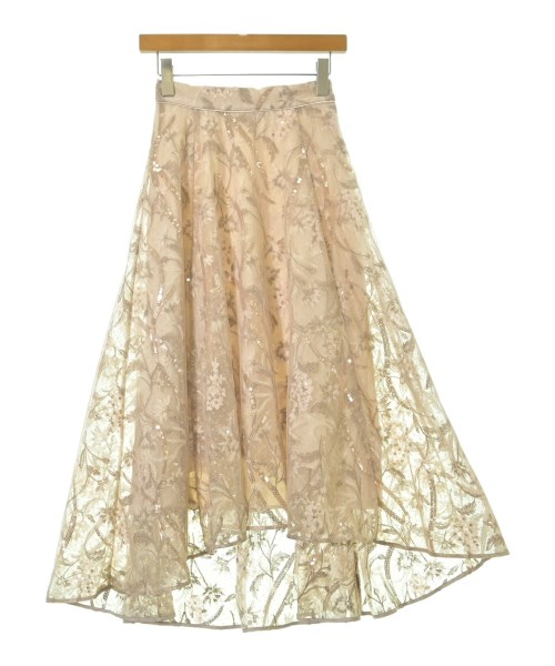 SNIDEL(スナイデル)ロング・マキシ丈スカート ベージュ サイズ:0(S位)/2200662223078