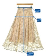 SNIDEL（スナイデル）ロング・マキシ丈スカート ベージュ サイズ:0(S位) レディース/2200662223078