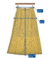 SNIDEL（スナイデル）ロング・マキシ丈スカート 黄 サイズ:0(S位) レディース/2200662945055