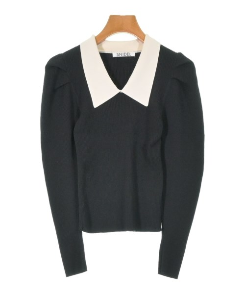 SNIDEL(スナイデル)ニット・セーター 黒 サイズ:ONE/2200662870043