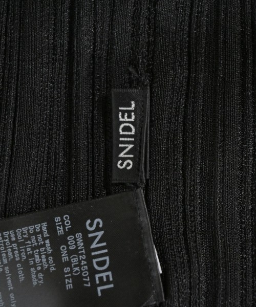 SNIDEL（スナイデル）カジュアルシャツ 黒 サイズ:ONE レディース/2200666422026