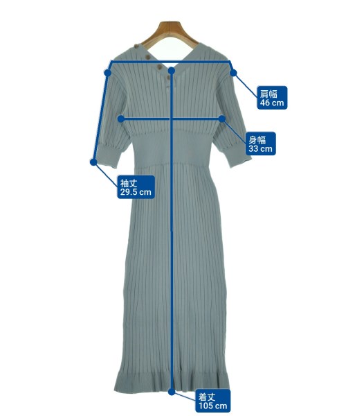 SNIDEL（スナイデル）ワンピース 青 サイズ:F レディース/2200666428028