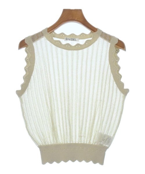 SNIDEL(スナイデル)ニット・セーター ベージュ サイズ:F/2200666428042