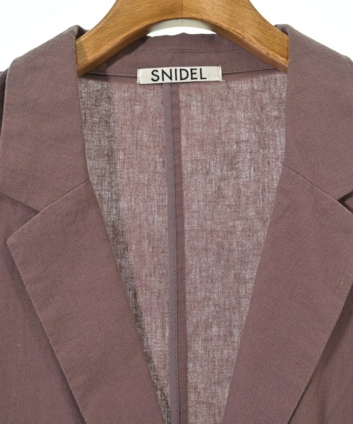 SNIDEL（スナイデル）テーラードジャケット 紫 サイズ:0(S位) レディース/2200663653041