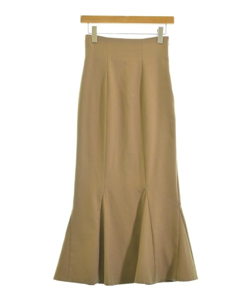 SNIDEL(スナイデル)ロング・マキシ丈スカート ベージュ サイズ:0(S位)/2200663653065