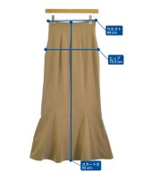 SNIDEL（スナイデル）ロング・マキシ丈スカート ベージュ サイズ:0(S位) レディース/2200663653065