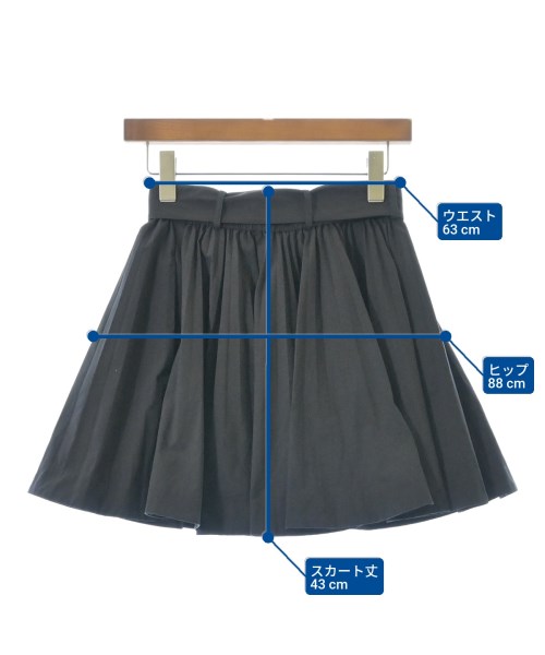 SNIDEL（スナイデル）ミニスカート 黒 サイズ:0(S位) レディース/2200663653072