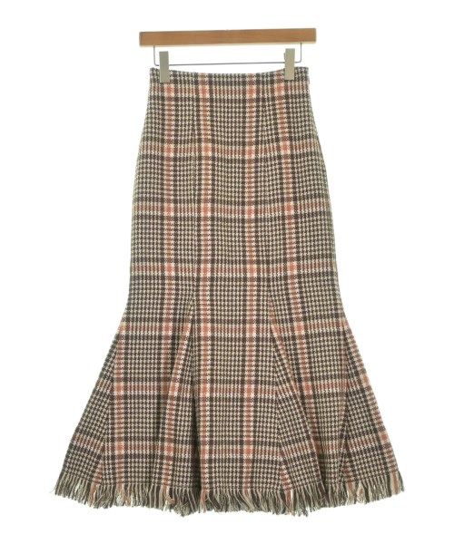 SNIDEL(スナイデル)ロング・マキシ丈スカート 茶 サイズ:0(S位)/2200667427037