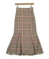 SNIDEL（スナイデル）ロング・マキシ丈スカート 茶 サイズ:0(S位) レディース/2200667427037