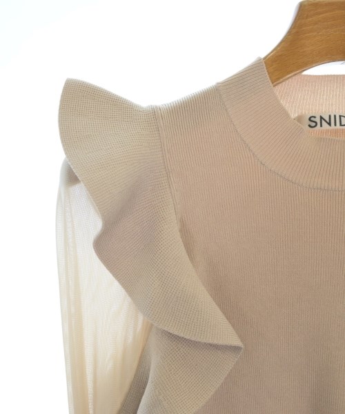 SNIDEL（スナイデル）ニット・セーター ベージュ サイズ:F レディース/2200665617010