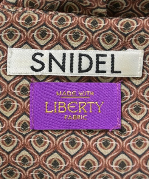 SNIDEL（スナイデル）ワンピース 茶 サイズ:0(S位) レディース/2200667547049