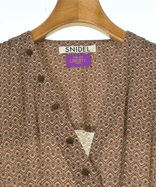 SNIDEL（スナイデル）ワンピース 茶 サイズ:0(S位) レディース/2200667547049