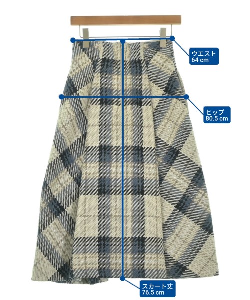 SNIDEL（スナイデル）ロング・マキシ丈スカート 白 サイズ:0(S位) レディース/2200667737037