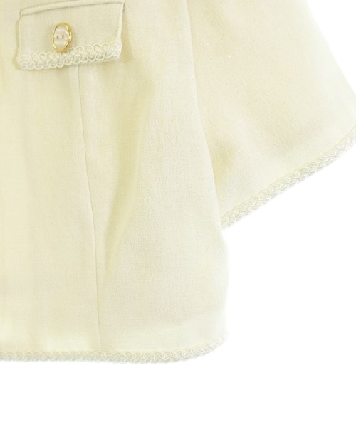 SNIDEL（スナイデル）ノーカラージャケット 白 サイズ:0(S位) レディース/2200669157017