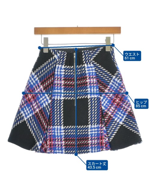 SNIDEL（スナイデル）ミニスカート 青 サイズ:0(S位) レディース/2200669157024