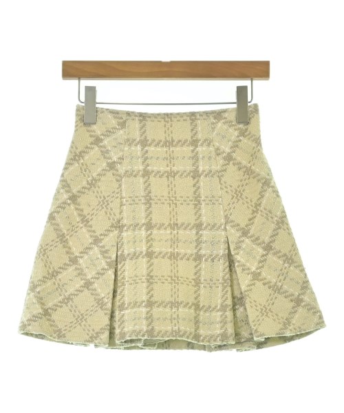 SNIDEL(スナイデル)ミニスカート 白 サイズ:0(S位)/2200669157031