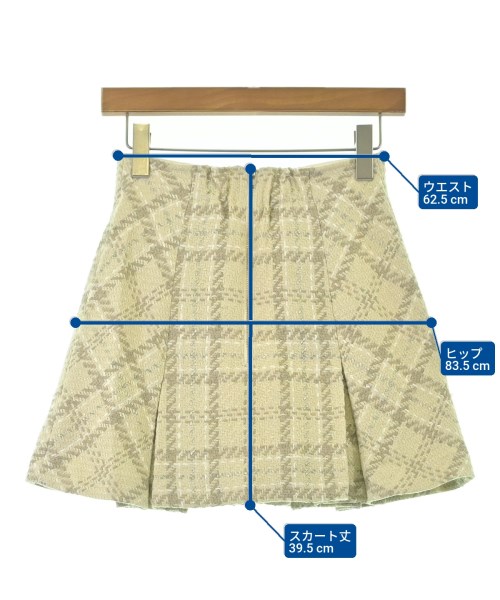 SNIDEL（スナイデル）ミニスカート 白 サイズ:0(S位) レディース/2200669157031