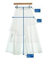 SNIDEL（スナイデル）ロング・マキシ丈スカート 白 サイズ:0(S位) レディース/2200667481084