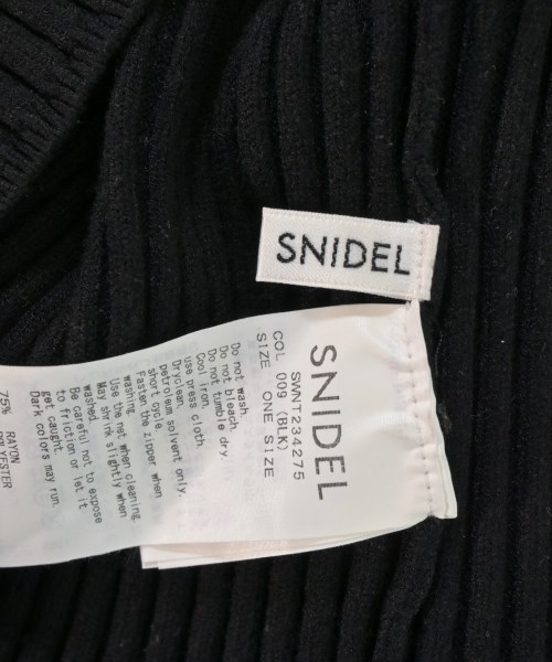 SNIDEL（スナイデル）カーディガン 黒 サイズ:F レディース/2200664844080