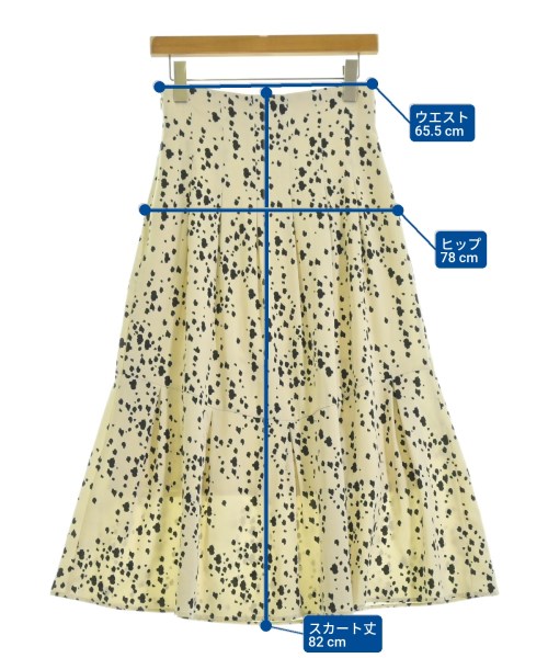 SNIDEL（スナイデル）ロング・マキシ丈スカート 白 サイズ:1(M位) レディース/2200664844103