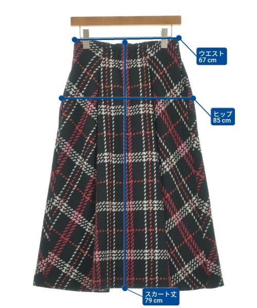 SNIDEL（スナイデル）ロング・マキシ丈スカート 黒 サイズ:1(M位) レディース/2200664844110