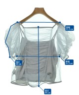 SNIDEL（スナイデル）ブラウス 青 サイズ:F レディース/2200669859041