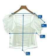 SNIDEL（スナイデル）ブラウス 白 サイズ:-(M位) レディース/2200669859058