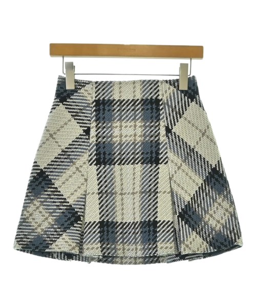 SNIDEL(スナイデル)ミニスカート 白 サイズ:0(S位)/2200670121021