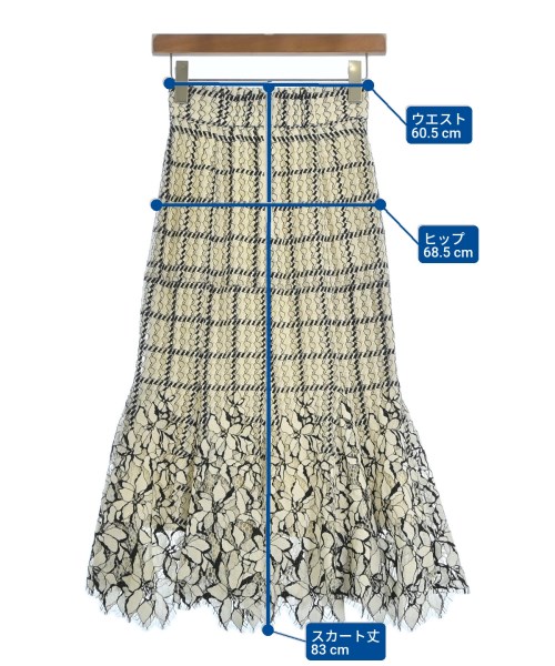 SNIDEL（スナイデル）ロング・マキシ丈スカート 白 サイズ:00(XS位) レディース/2200670121076