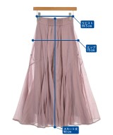 SNIDEL（スナイデル）ロング・マキシ丈スカート ピンク サイズ:0(S位) レディース/2200671259020