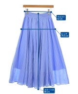 SNIDEL（スナイデル）ロング・マキシ丈スカート 青 サイズ:0(S位) レディース/2200671259037