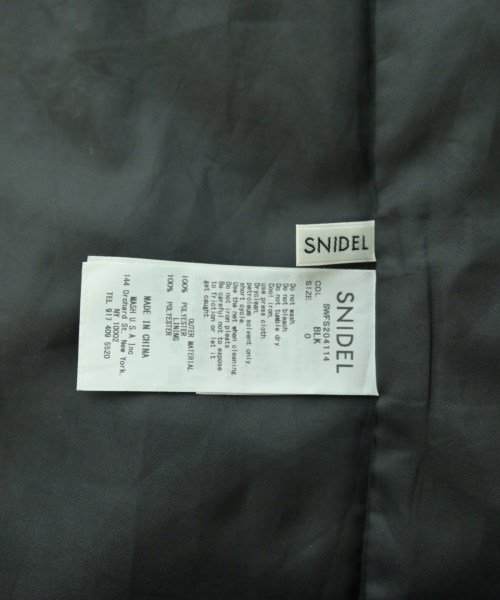 SNIDEL（スナイデル）ロング・マキシ丈スカート 黒 サイズ:0(S位) レディース/2200671615178