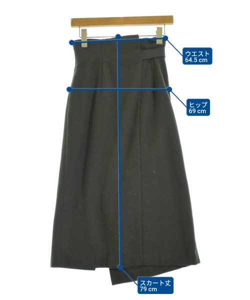 SNIDEL（スナイデル）ロング・マキシ丈スカート カーキ サイズ:0(S位) レディース/2200666073075